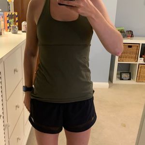 Green Lululemon shirt